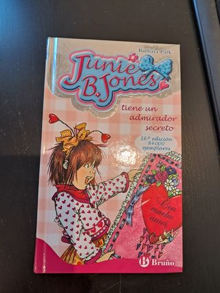 Libro Junie B Jones tiene un admirador s