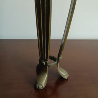PORTAVELAS, CANDELABRO DE BRONCE