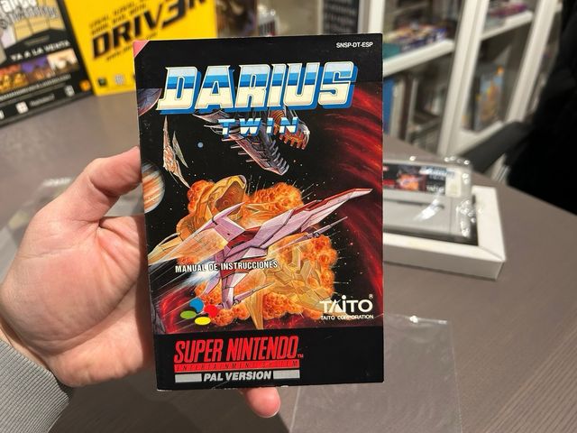 Darius twin super nintendo snes 