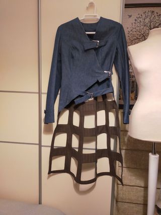 Cazadora vaquera atelier mujer 