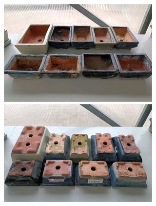 Vasi Bonsai con Difetto Set 9