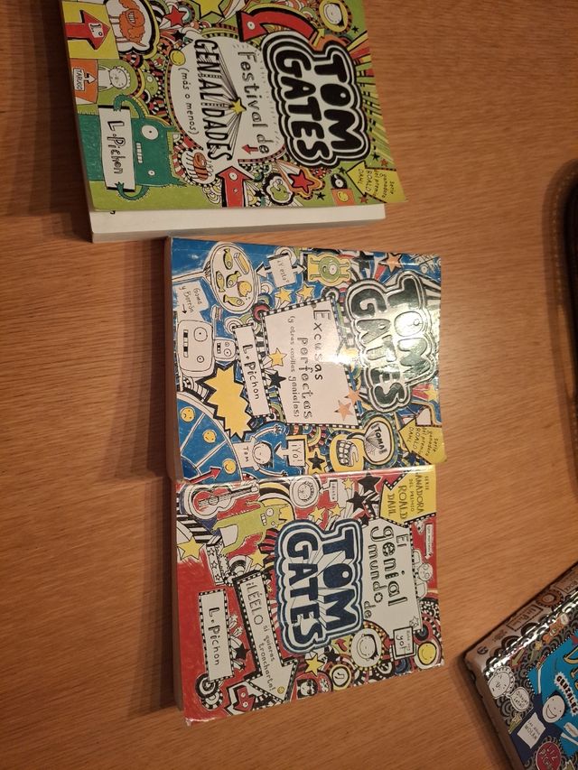 Libro 1, 2 y 3 Tom gates