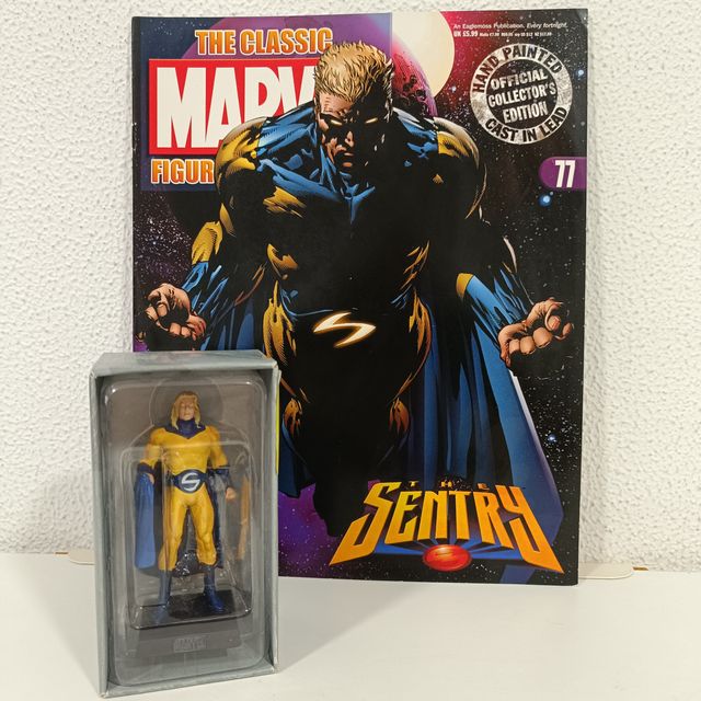 EAGLEMOSS PLOMO THE SENTRY 47 CON CAJA Y FASCICULO