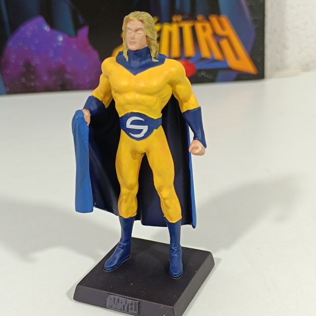 EAGLEMOSS PLOMO THE SENTRY 47 CON CAJA Y FASCICULO
