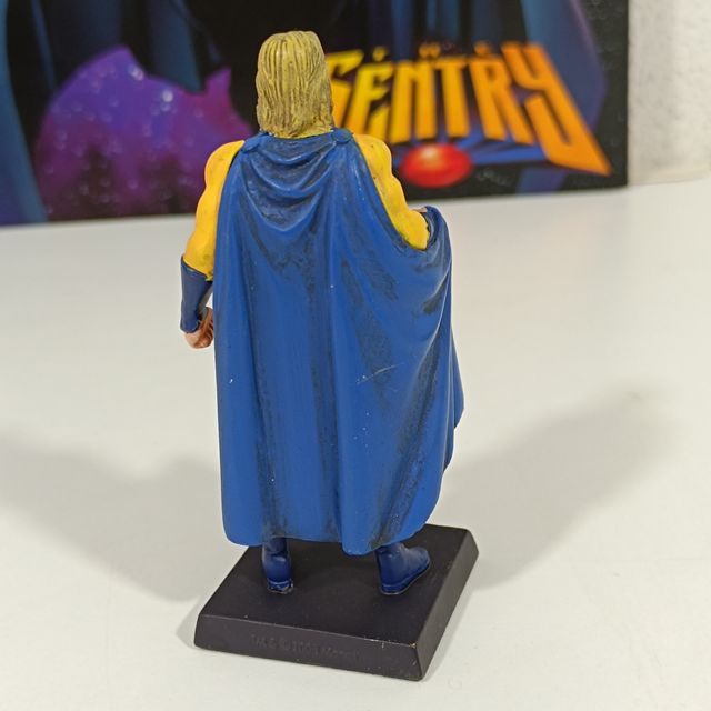 EAGLEMOSS PLOMO THE SENTRY 47 CON CAJA Y FASCICULO
