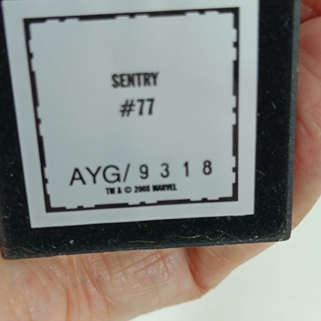 EAGLEMOSS PLOMO THE SENTRY 47 CON CAJA Y FASCICULO