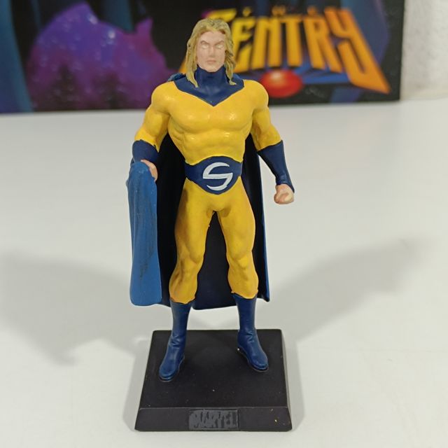 EAGLEMOSS PLOMO THE SENTRY 47 CON CAJA Y FASCICULO