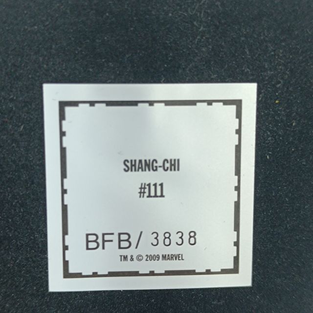 EAGLEMOSS PLOMO SHANG-CHI 111 CON CAJA Y FASCICULO