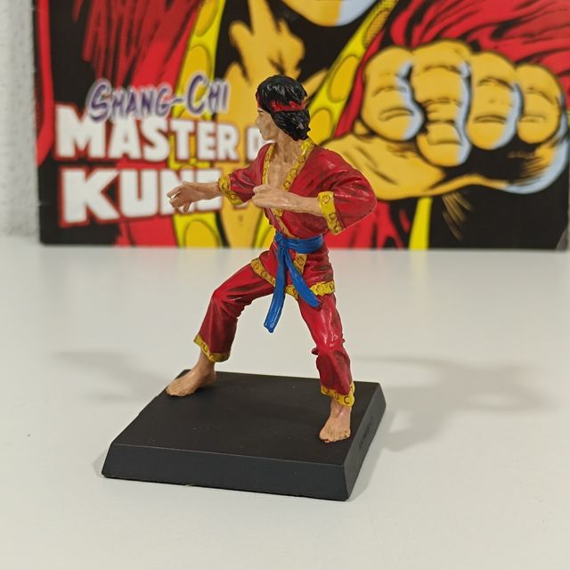 EAGLEMOSS PLOMO SHANG-CHI 111 CON CAJA Y FASCICULO