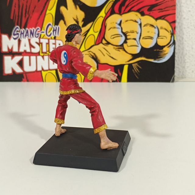 EAGLEMOSS PLOMO SHANG-CHI 111 CON CAJA Y FASCICULO