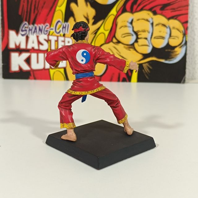 EAGLEMOSS PLOMO SHANG-CHI 111 CON CAJA Y FASCICULO