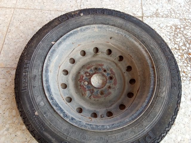 4 discos de ruedas +1 de repuesto