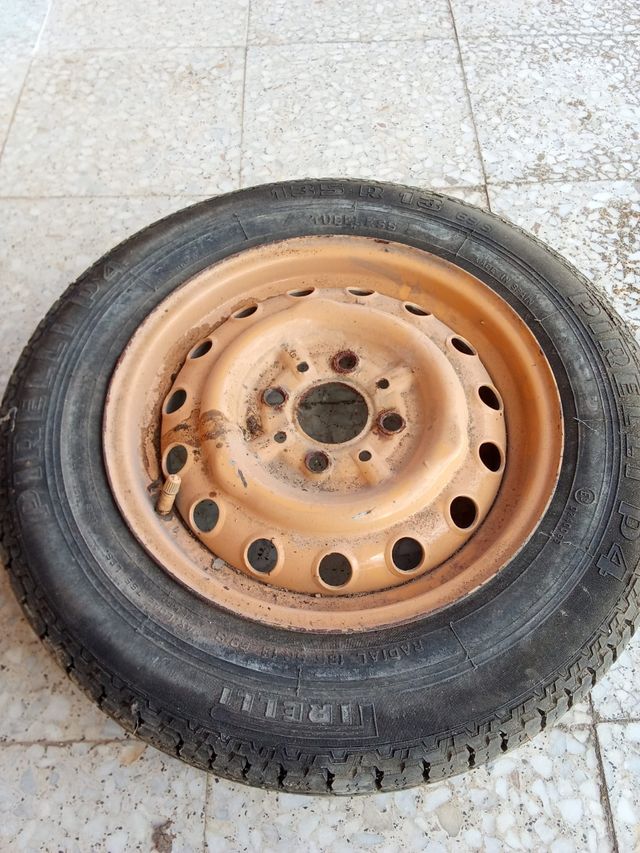 4 discos de ruedas +1 de repuesto