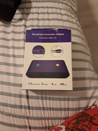 Adaptador mando GameCube