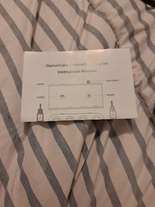 Adaptador mando GameCube