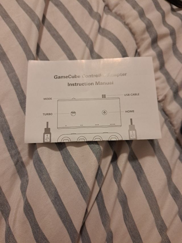 Adaptador mando GameCube