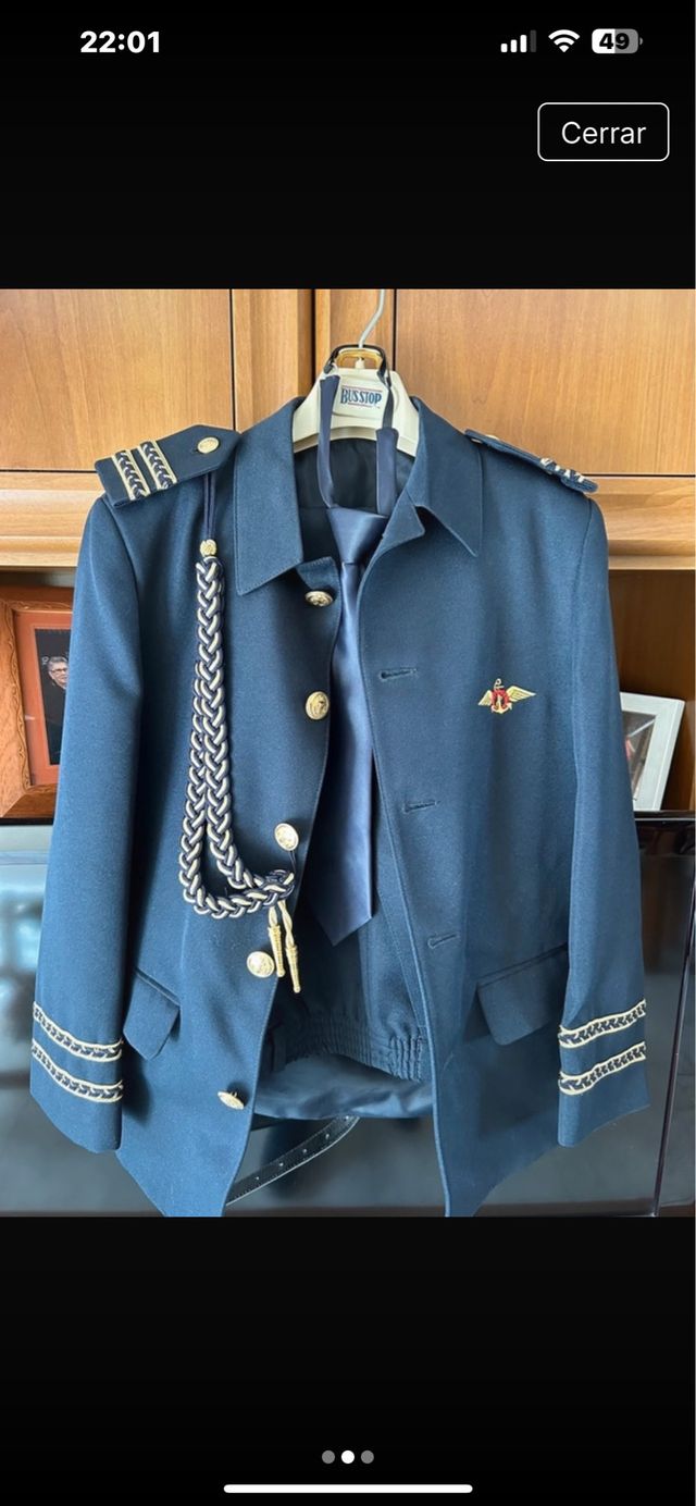 Traje de comunion de niño .tallla 10