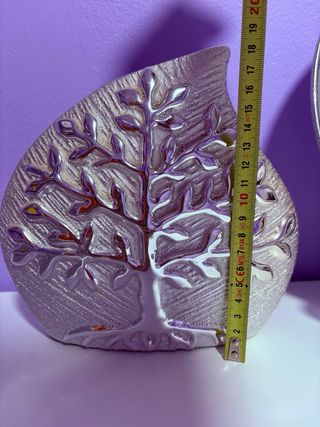 JUEGO DE DECORACIÓN CERÁMICA DISEÑO ÁRBOL