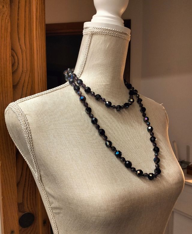 Collana viola arcobaleno