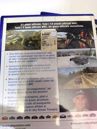 WRC II Extreme PS2 PlayStation 2 Videogioco Italia