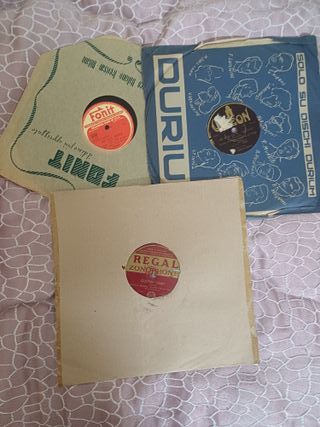 3 dischi 78 giri x grammofono odeon fonit regal zo