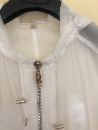 Gabardina de verano Michael Kors blanca