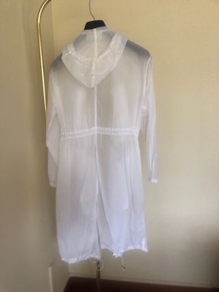 Gabardina de verano Michael Kors blanca