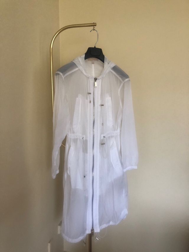 Gabardina de verano Michael Kors blanca