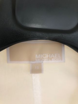 Gabardina de verano Michael Kors blanca
