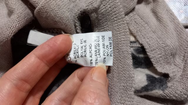 Golfino donna M beige regolabile