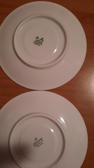 Coppia piattini Seltmann Welden Bavaria