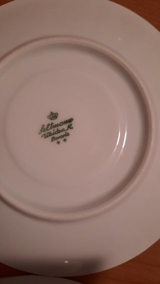 Coppia piattini Seltmann Welden Bavaria