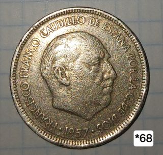 Moneda 5 pesetas *68
