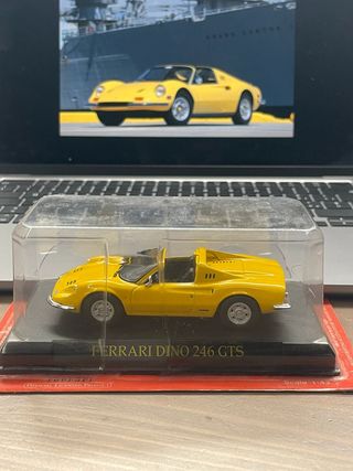 Ferrari Dino 246 GTS-Giallo (Modellino 1:43)
