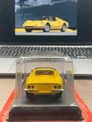Ferrari Dino 246 GTS-Giallo (Modellino 1:43)