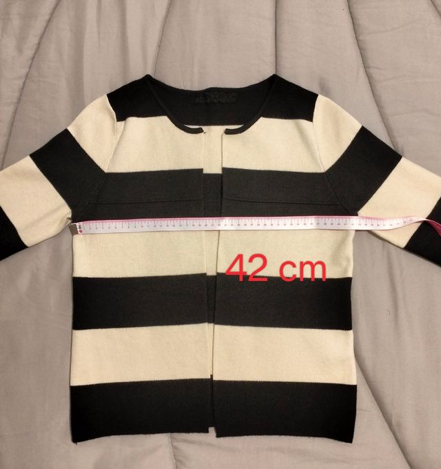 Cardigan a righe