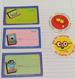 Stickers Vintage da collezione