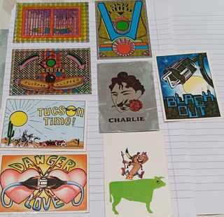 Stickers Vintage da collezione