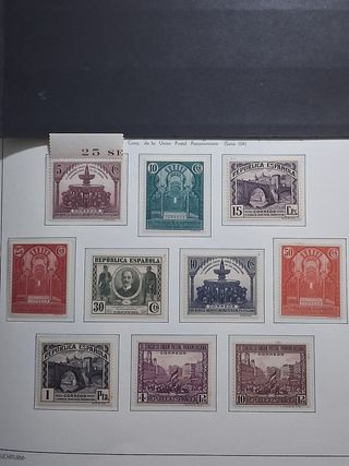 SELLOS SERIE COMPLETA NUEVOS MNH