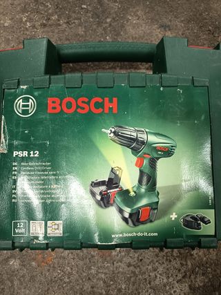 Bosch psr 12 taladro atornillador 