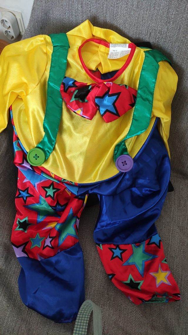 Disfraz infantil de payaso