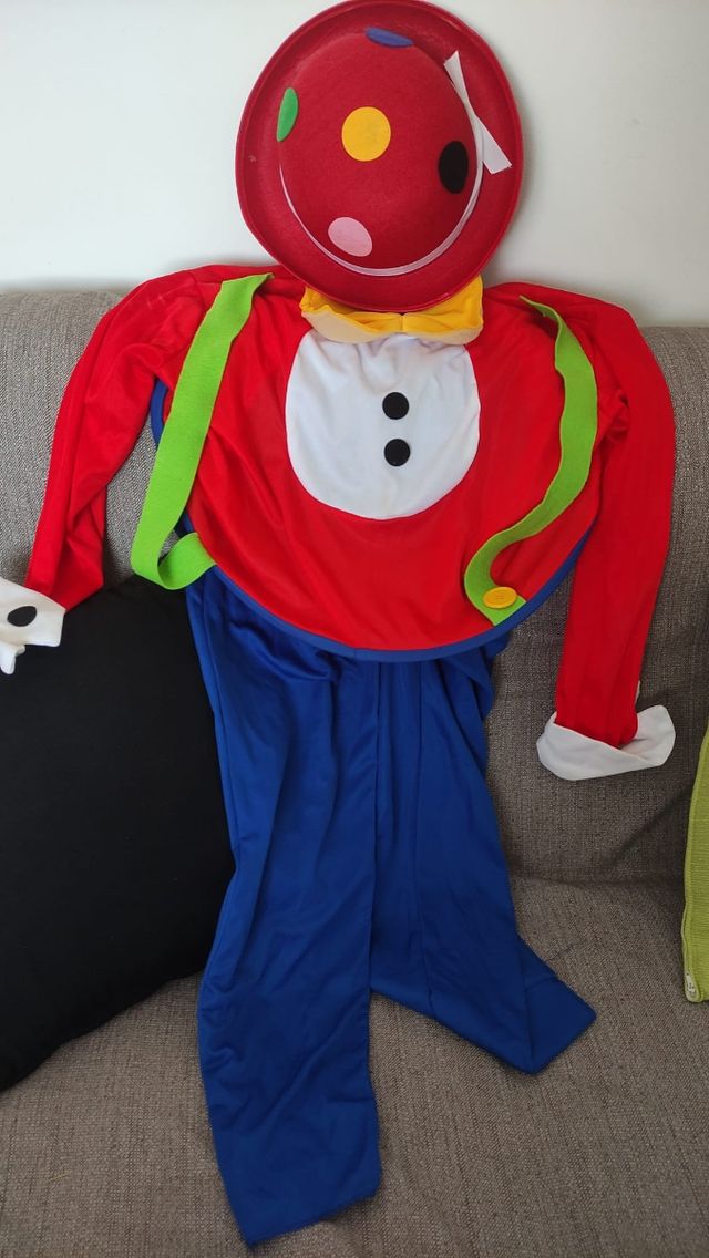 Disfraz infantil de payaso