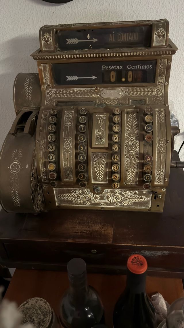 Caja registrador National