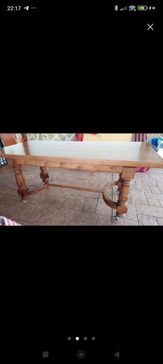 Mesa madera maciza 