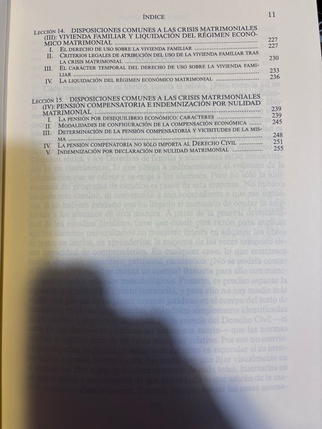 Derecho de Familia: Lecciones de Derecho Civil