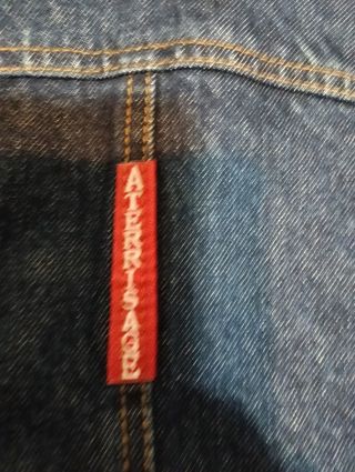 Cazadora vaquera borrego vintage