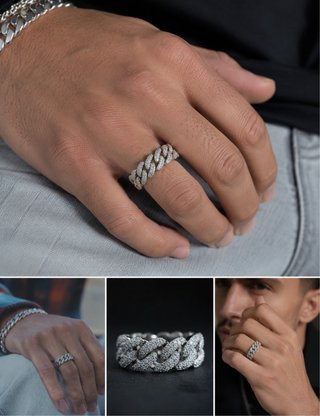 Anillo plata de Ley 925 Aporro