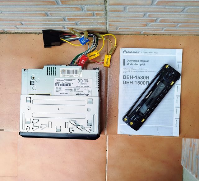 Radio cassette cd Pioneer años 90