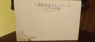 Postal antigua Murcia Plaza de Camacho  1900