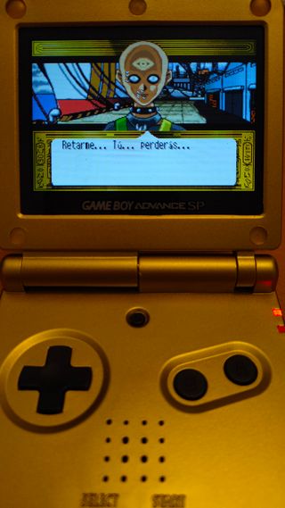 Gameboy Advance SP con pantalla IPS